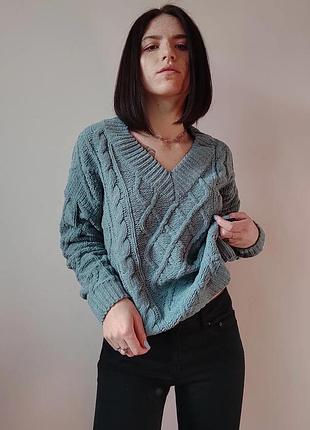 Джемпер мятный от primark s