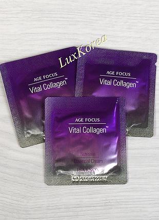 Знижка! зволожуючий живильний крем з колагеном isa knox age focus vital collagen cream