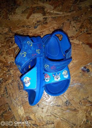 Босоніжки paw patrol