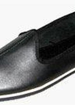 Тапочки (чувяки) шкіряні прошиті по сліду