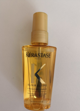 Kerastase elixir ultime l’huile originale. универсальное термозащитное масло, распив.