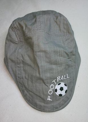 Кепка детская . серая . хлопковая кепка.