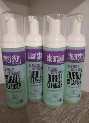 Очищувальна киснева пінка для обличчя bubble cleanser