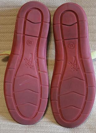 Мягенькие комбинированные кожаные туфли jungla испания 38 р.9 фото