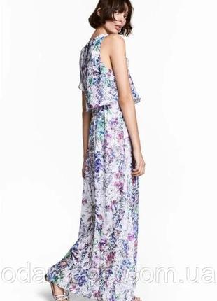 Шикарне шифонова сукня  макси  h&m