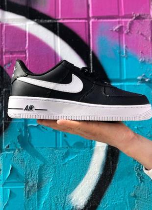 Кросівки оригінальні nike air force black white