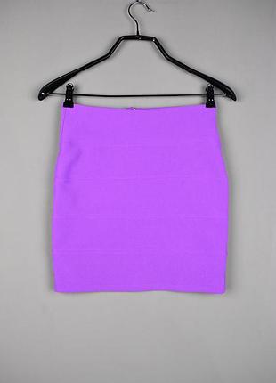 Стильная фиолетовая юбка от topshop