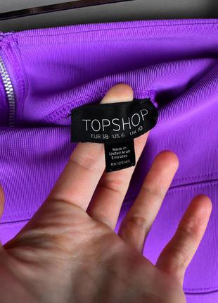 Стильная фиолетовая юбка от topshop3 фото