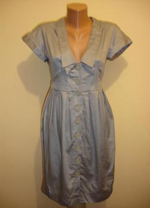 Легкое платье -(карандаш) на пуговицах -atmosphere - madrid- сток