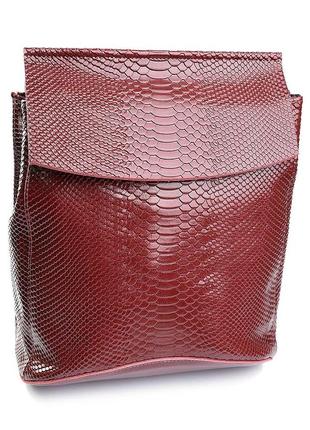 Женский кожаный рюкзак портфель жіночий шкіряний сумка кожаная1 фото