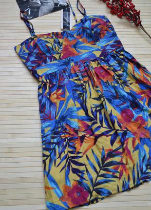 Тропическое мини платье tropical dresses influence4 фото