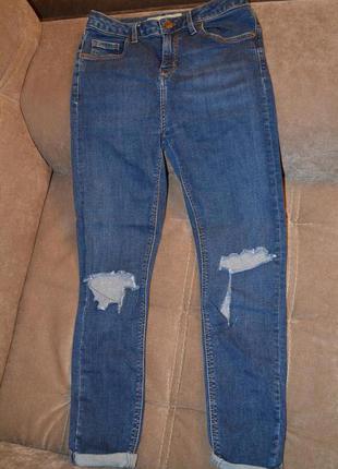 Крутые джинсы с завышеной посадкой на xs5 фото