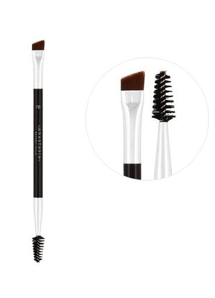 Anastasia beverly hills brush 7b precision brow brush for powders кисть для бровей5 фото