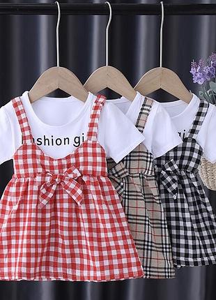 Модное стильное платье сарафан на девочку