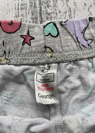 Крутые котон шорты george 2-3года2 фото
