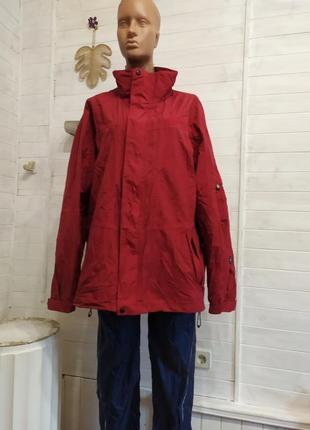 Гарна куртка від негоди,дощу і вітру без капюшона унісекс1 фото