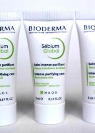 Биодерма себиум глобаль інтенсивний оздоровлюючий догляд bioderma sebium global