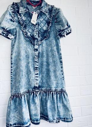 Джинсова сукня river island джинсове плаття на дівчинку