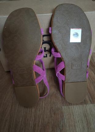 Жіночі шкіряні босоніжки, сандалі women's mytis sandals ugg3 фото