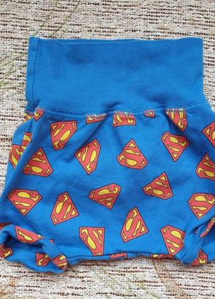 Брендовые шортики "супермен" для малыша