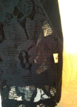 Кружевная блуза бренда hollister,размер s4 фото