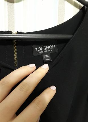 Платье черное topshop4 фото