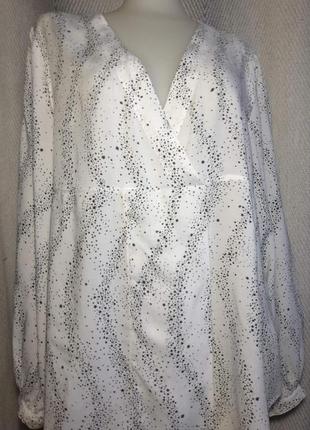 100% віскоза жіноча натуральна віскозна блуза, блузка з зірочками штапель для вагітних4 фото