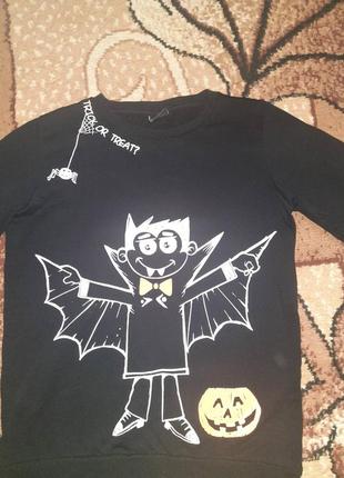 Утеплений світшот с тематичним принотом