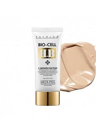 Відновлюючий вв крем з пептидами medi-peel bio-cell bb cream