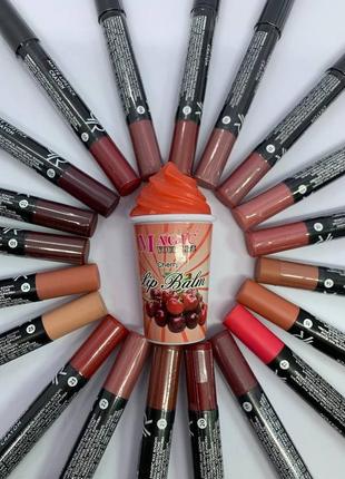 Матова помада, олівець для губ gr