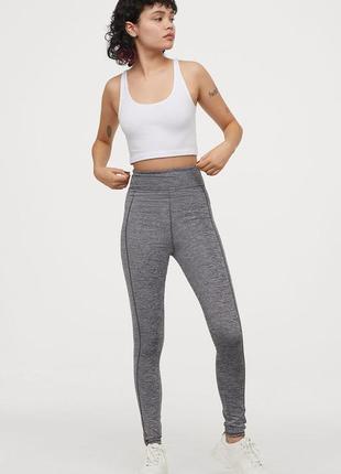 Новые спортивные лосины h&m