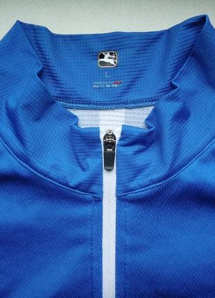 Велофутболка велоджерси giordana italy jersey синяя (l)4 фото