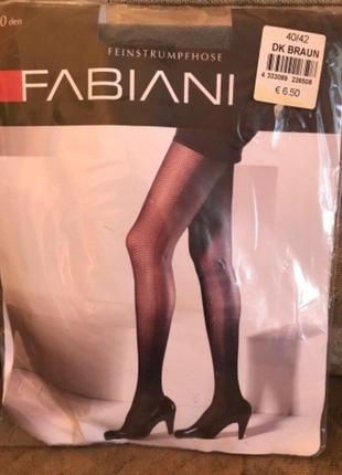 Колготи з візерунком fabiani 30ден