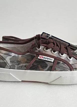 Женские летние кеды сетка  superga  италия оригинал4 фото