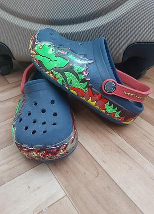 Клоги на мальчика на узкую ножку с10