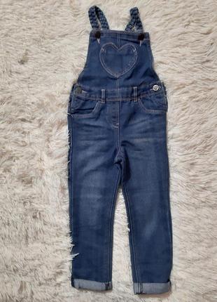 Джинсовый комбез