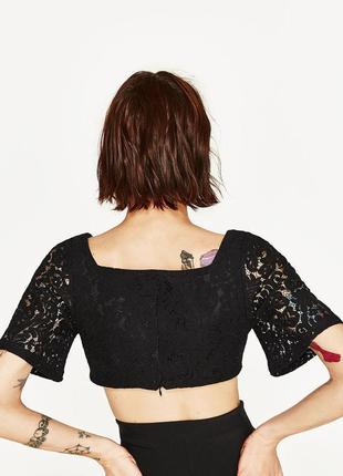 Кроп топ zara 2