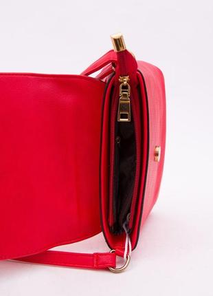 Клатч -сумка цвет красный4 фото