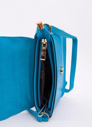Клатч -сумка колір блакитний4 фото