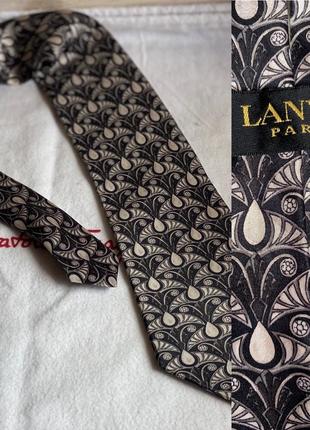Lanvin галстук шелк оригінал