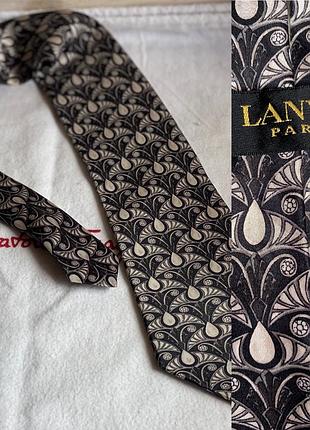 Lanvin краватка шовк оригінал
