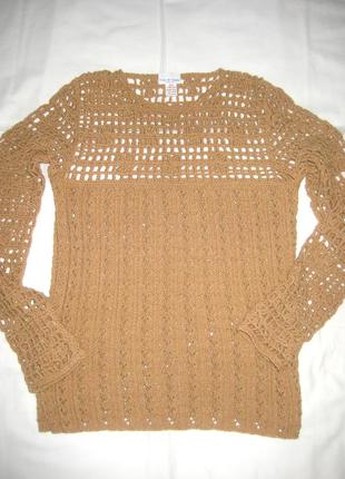 Красивая кофточка с ажурным верхом, италия