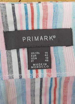 Юбка на пуговицах с высокой талией primark4 фото