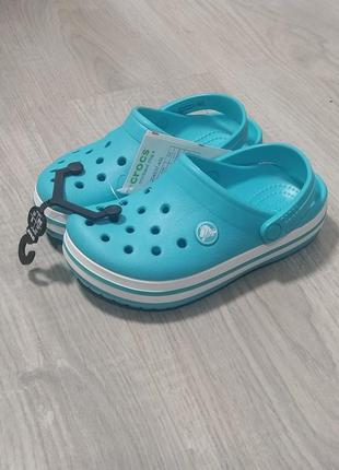 Детские сабо crocs crocband clog оригинал с7 с10 с111 фото