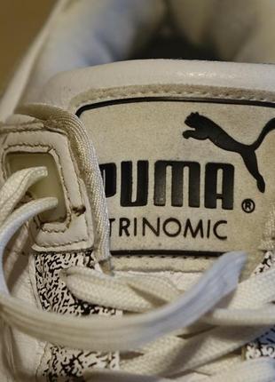 Фирменные комбинированные кожаные кроссовки  puma trinomic xt2 mmq 8 р. ( 27 см.)4 фото