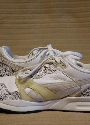 Фирменные комбинированные кожаные кроссовки  puma trinomic xt2 mmq 8 р. ( 27 см.)8 фото