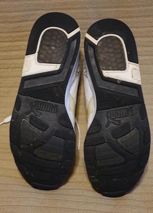Фирменные комбинированные кожаные кроссовки  puma trinomic xt2 mmq 8 р. ( 27 см.)10 фото