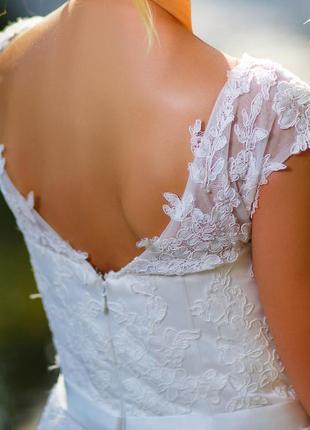 Красивенное свадебное платье2 фото
