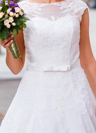 Красивенное свадебное платье3 фото