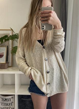 Кардиган zara оверсайз вільного крою